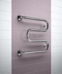 Полотенцесушитель водяной Маргроид М-образный 50х60 &quot;Вид 37&quot;, хром