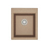 Кухонная мойка Aquaton Линеа, песочный (1A732932LW220)
