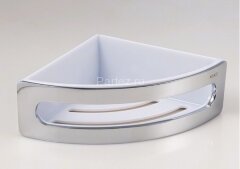 Угловая корзинка для душа Keuco Elegance, хром (11657010001)