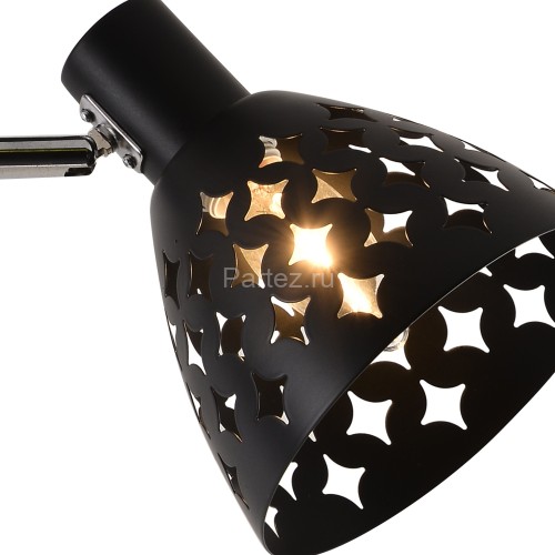 Потолочная люстра Reluce 01554-3.3-03B BK+CR