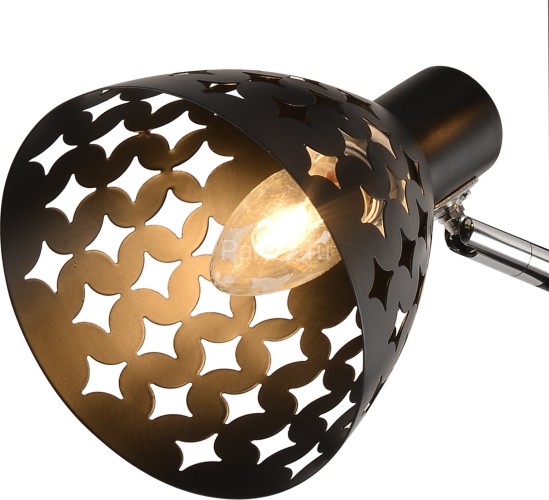 Потолочная люстра Reluce 01554-3.3-03B BK+CR