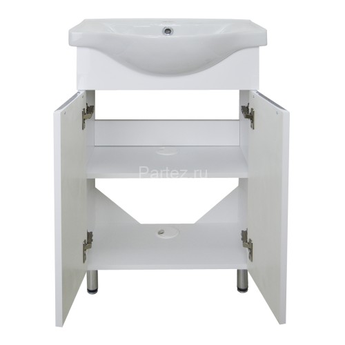 Комплект тумба Стиль- 50 500х310х870 с раковиной Basic 50 (CS00070391)