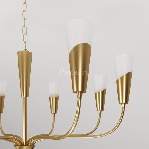 Подвесная люстра Eurosvet 60167/8 латунь