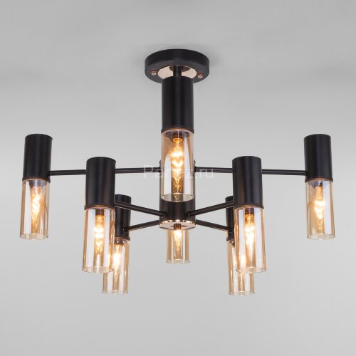 Потолочная люстра Eurosvet 70125/8 черный