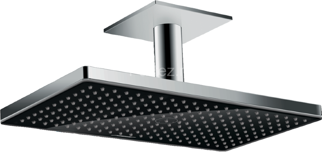 24002600 Rainmaker Select Верхний душ 460 1jet с потолочным подсоединением, черный/хром