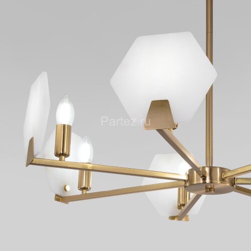 Потолочная люстра Eurosvet 60158/7 латунь