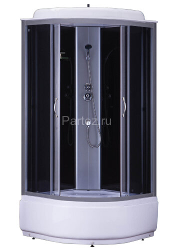 Душевая кабина Loranto CS-6690 G, 90х90х215, поддон 40 см