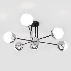 Потолочная люстра Eurosvet 70129/6 хром