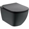 Промо-комплект Ideal Standard TESI silk black инсталляция с подвесным унитазом и крышкой микролифт, 