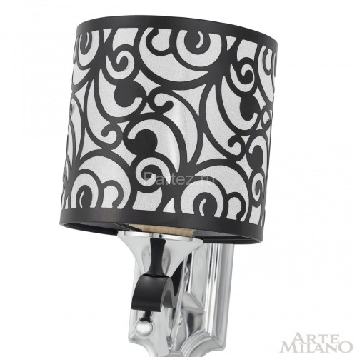 Бра Arte Milano 304957/1W Bk/Ni