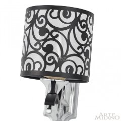 Бра Arte Milano 304957/1W Bk/Ni