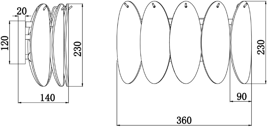 Бра Freya FR5189WL-02BS
