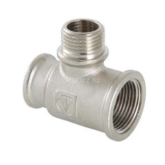 Тройник переходной ВР/НР/ВР 3/4"х1/2"х3/4" VALTEC