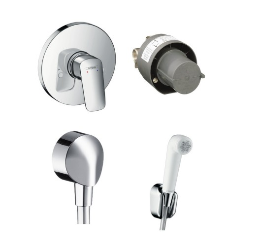 Logis Набор с гигиеническим душем 3в1 (71666000, 32127000, 27454000)