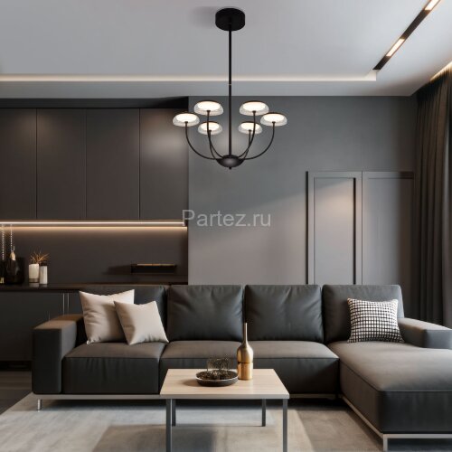 Потолочная люстра Eurosvet 50388 LED Черный