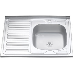 Мойка 8060 R MELANA 0,4/160 накладная прямоугольная (072 t R*20)