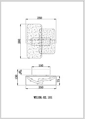 Настенный светильник Wertmark WE158.02.101