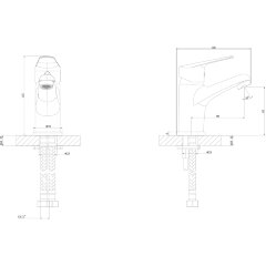 Смеситель Lemark Partner LM6506C для раковины