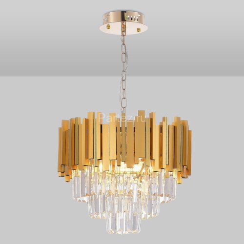 Подвесная люстра Natali Kovaltseva BELLEZZA 81427/5C GOLD