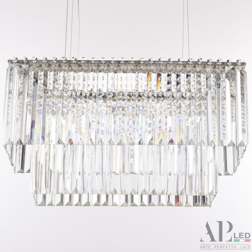 Подвесная люстра APL LED SH11.57.C.Ni.4000