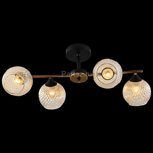 Потолочная люстра Reluce 11341-0.3-04 GOLD BRONZE+BK