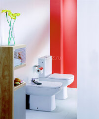 Roca DAMA SENSO Сиденье с крышкой к компакту быстросъемное, дюропласт