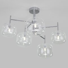 Потолочная люстра Eurosvet 70128/5 хром