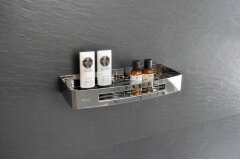 Полка прямоугольная Fixsen Hotel одноэтажная, хром (FX-31003B)