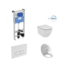 Пневматический промо-набор 4 в 1 Ideal Standard Пневматический комплект ProSys + Подвесной унитаз и 