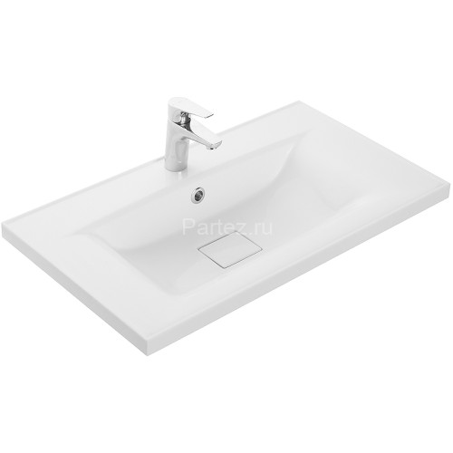 Раковина мебельная Aquaton Айрис 80 800х452х152 литьевой мрамор, белый (1A73263KAG010)