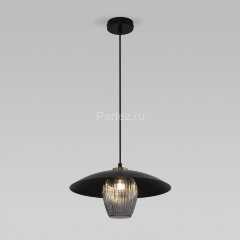 Подвесной светильник Eurosvet 50259/1 черный/дымчатый