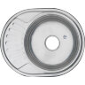 Мойка 5745 U MELANA 0,8/180 врезная овальная с сифоном (125 ta *12)