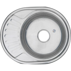 Мойка 5745 U MELANA 0,8/180 врезная овальная с сифоном (125 ta *12)