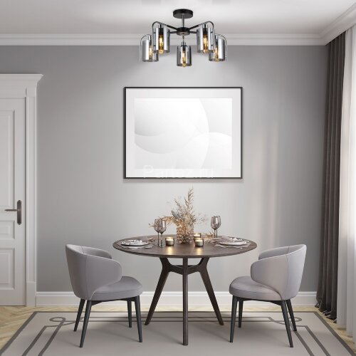 Потолочная люстра Escada 671/5P Chrome