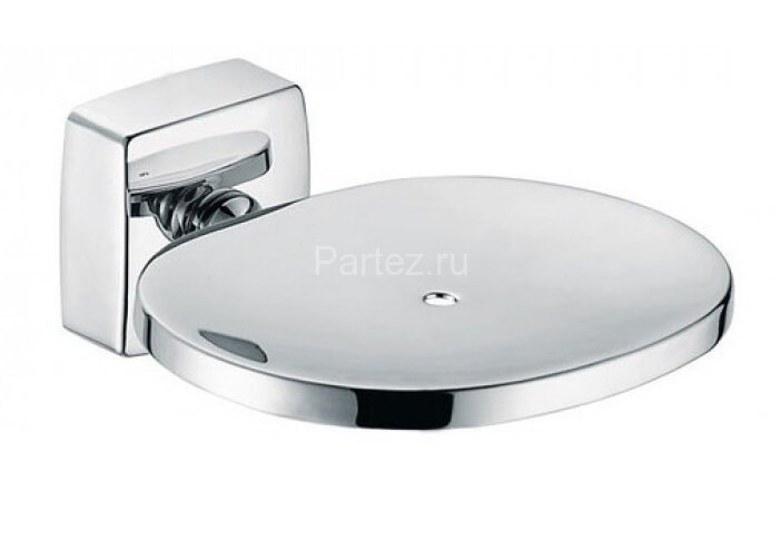 Мыльница Fixsen Kvadro, Хром (FX-61308A)