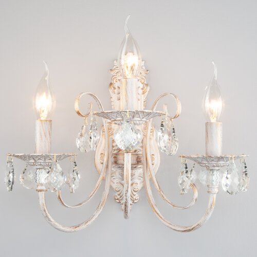 Бра Eurosvet 3305/3  белый с золотом