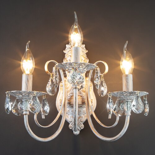 Бра Eurosvet 3305/3  белый с золотом