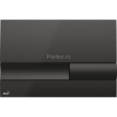 Кнопка смыва Alcadrain, черная (M1738)