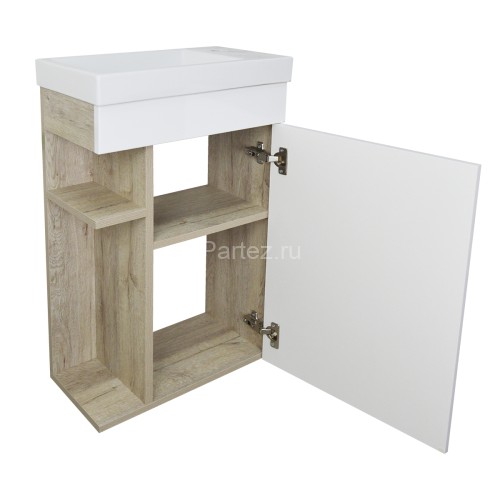 Комплект тумба Стиль 40 425х730х240 правосторонняя с раковиной TERMOLI 40 (CS00082119)