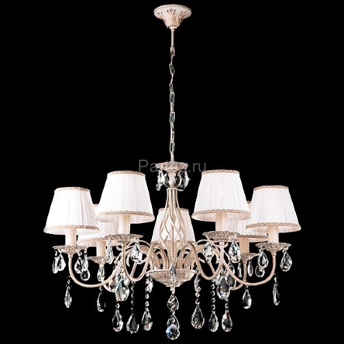 Подвесная люстра Eurosvet 3637/7 белый с золотом