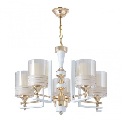 Подвесная люстра Arte Milano 306087/5 Wh/Gd