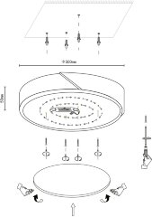 Потолочный светильник Velante 445-047-01