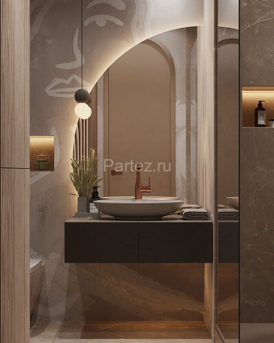 Зеркало AZARIO MARIO 686х1097 левое, c подсветкой и диммером, бесконтактный сенсор (LED-00002525)