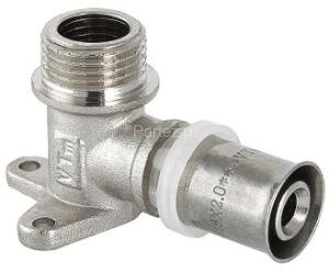 Угол пресс настенный с наружней резьбой 16х1/2" VALTEC