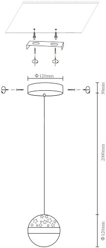 Подвесной светильник Velante 431-106-01