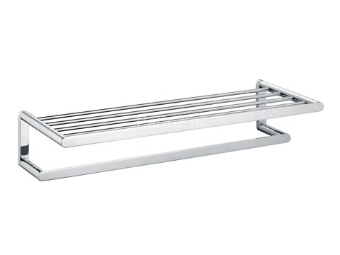Полотенцедержатель с полкой Keuco Elegance NEW, хром (11675010000)