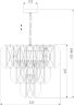 Подвесная люстра Bogate's 365/12