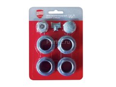 Набор присоединительный Royal Thermo 1/2'' silver