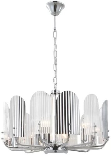 Подвесная люстра iLamp 15571-6 CR+MULT