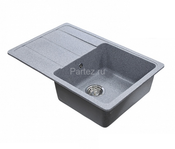 Кухонная мойка AQUATON Аманда, серая (1A712832AD230)
